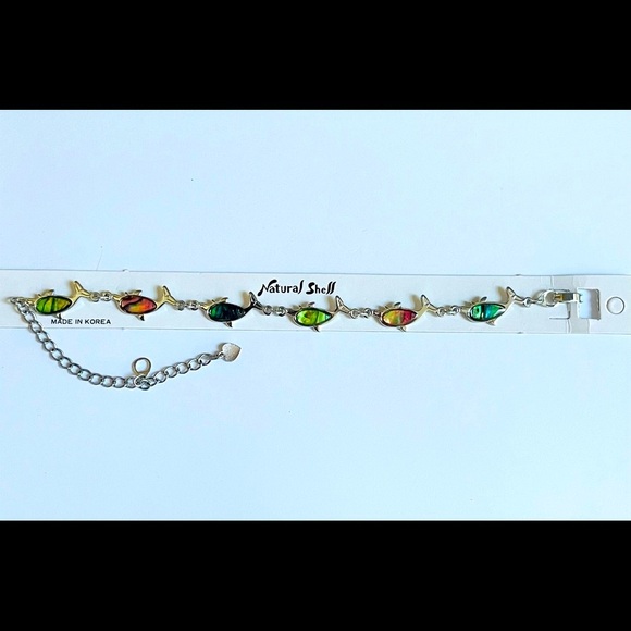 👋 3/$15 FASHION JEWELRY DOLPHIN ANKLET ADJUSTS - Picture 1 of 2